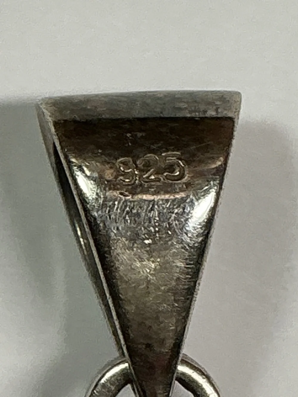 Sterling Silver Puff Cross Pendant. 1.75 inches long